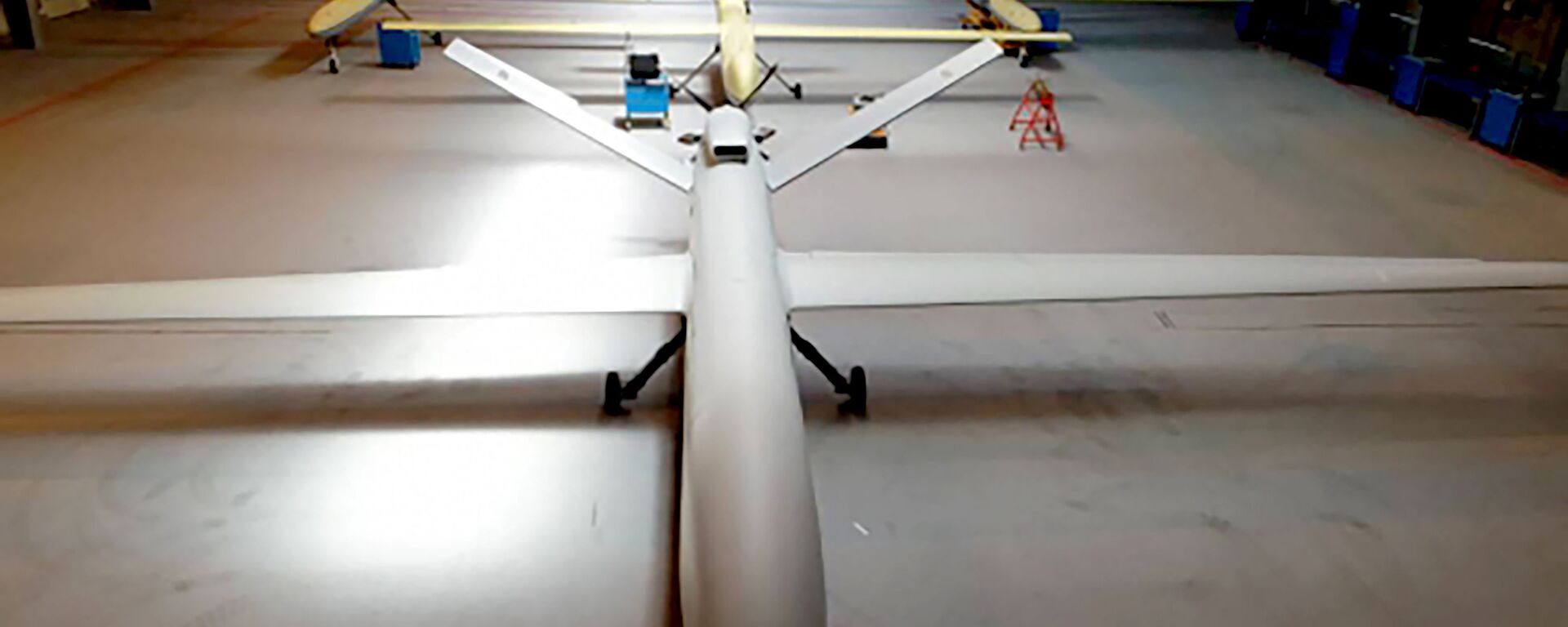 Novo drone de combate e reconhecimento Gaza é exibido em um local não revelado no Irã   - Sputnik Brasil, 1920, 29.08.2022