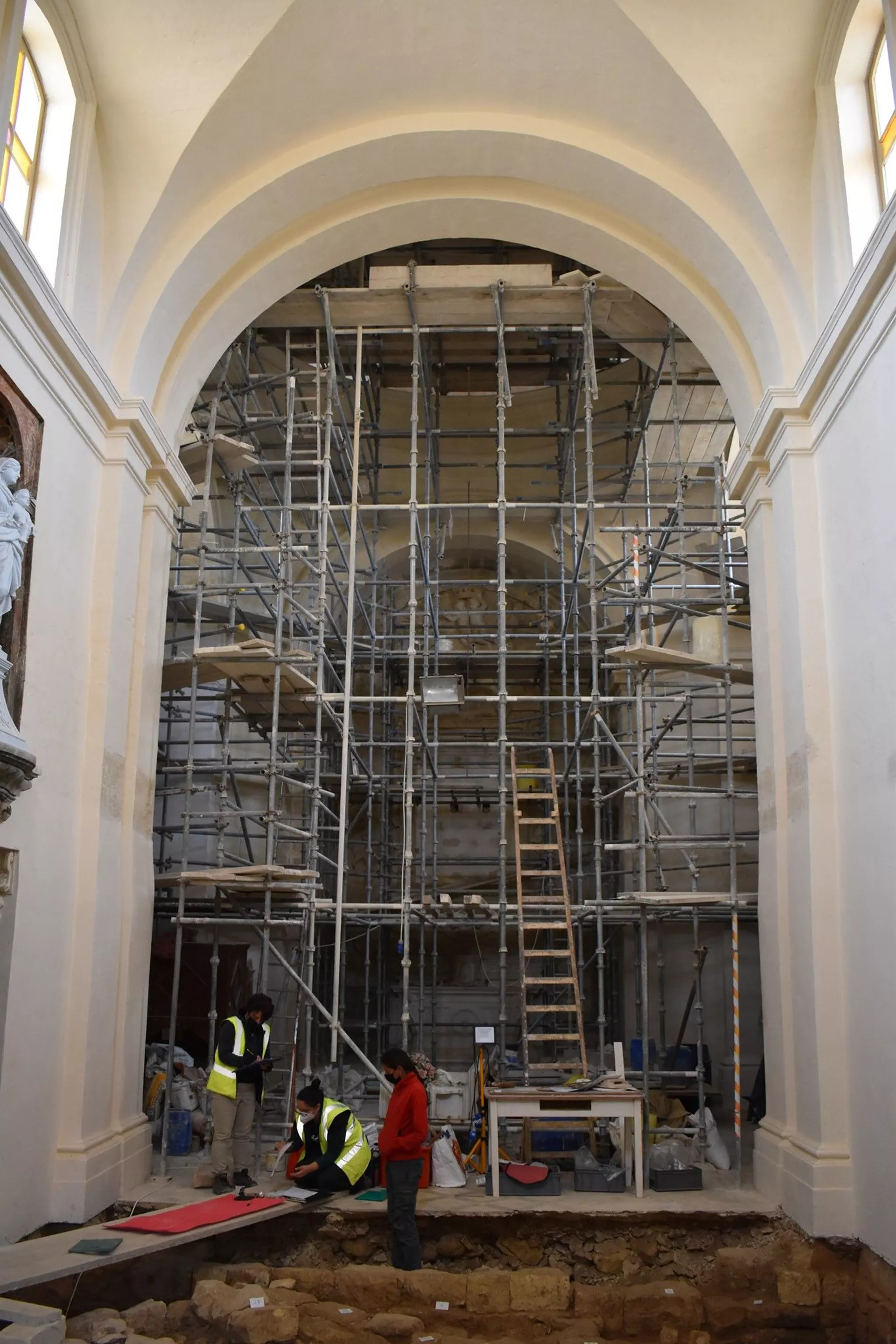 Arqueólogos acham capela medieval debaixo de igreja barroca em Malta (FOTOS) Arqueólogos acham capela medieval debaixo de igreja barroca em Malta (FOTOS) - Sputnik Brasil, 1920, 25.05.2021