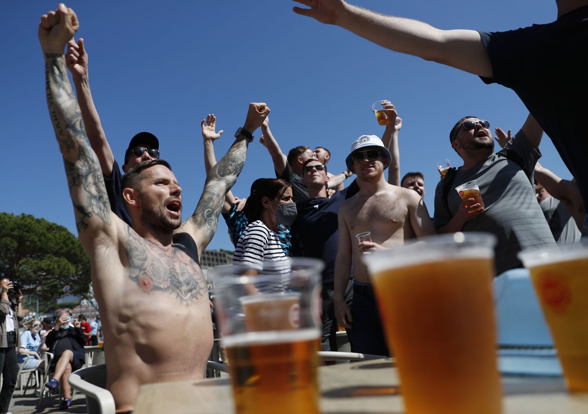 Final da Champions leva milhares de torcedores e turistas britânicos ao Porto, mas também há riscos - Sputnik Brasil, 1920, 28.05.2021