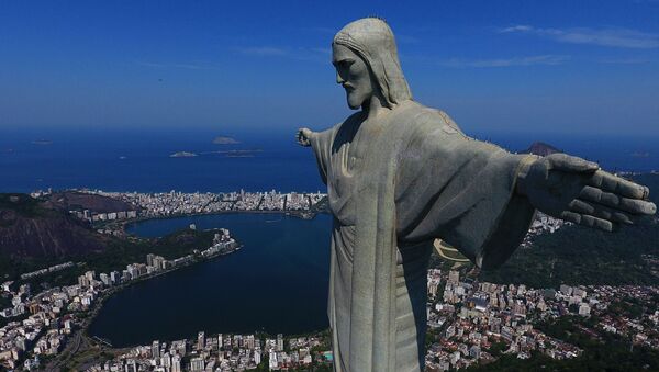 Cristo Redentor no Rio de Janeiro, Brasil - Sputnik Brasil