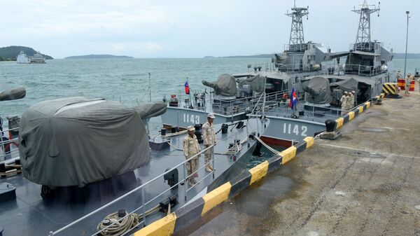 Base Naval Ream no Camboja - Sputnik Brasil