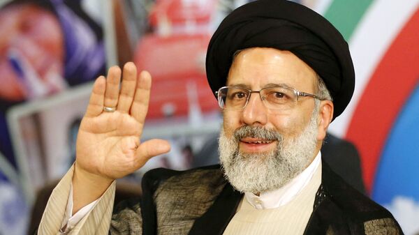 Chefe do Judiciário da República Islâmica, Ebrahim Raisi foi eleito presidente do Irão. Foto de arquivo - Sputnik Brasil