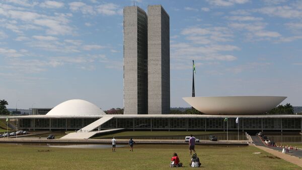 Palácio do Congresso Nacional na Esplanada dos Ministérios em Brasília, 25 de junho de 2021 - Sputnik Brasil