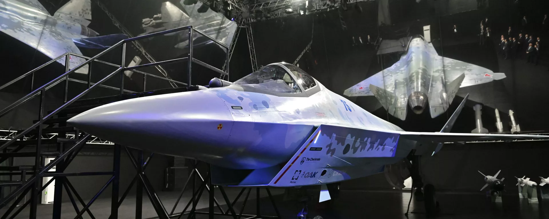 Protótipo do novo caça multifuncional leve de quinta geração da Rússia, Checkmate Protótipo do novo caça multifuncional leve de quinta geração da Rússia, Checkmate - Sputnik Brasil, 1920, 16.11.2021