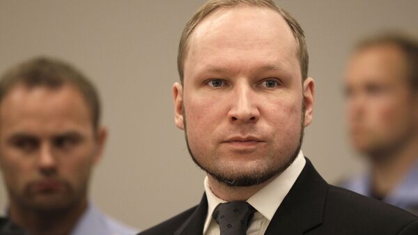 Extremista de direita Anders Behring Breivik, responsável pela morte de 77 pessoas em 22 de julho de 2011 - Sputnik Brasil