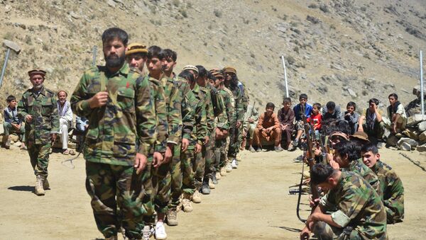 Movimento de resistência afegã participa de treinamento militar no distrito de Dara, província de Panjshir, Afeganistão, 24 de agosto de 2021 - Sputnik Brasil