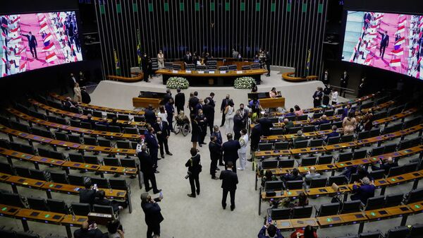 Câmara dos Deputados em Brasília, Brasil, 3 de fevereiro de 2021 - Sputnik Brasil