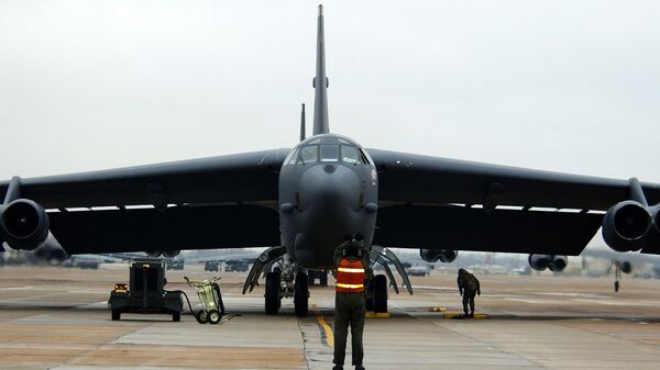 Bombardeiro estratégico americano B-52 - Sputnik Brasil