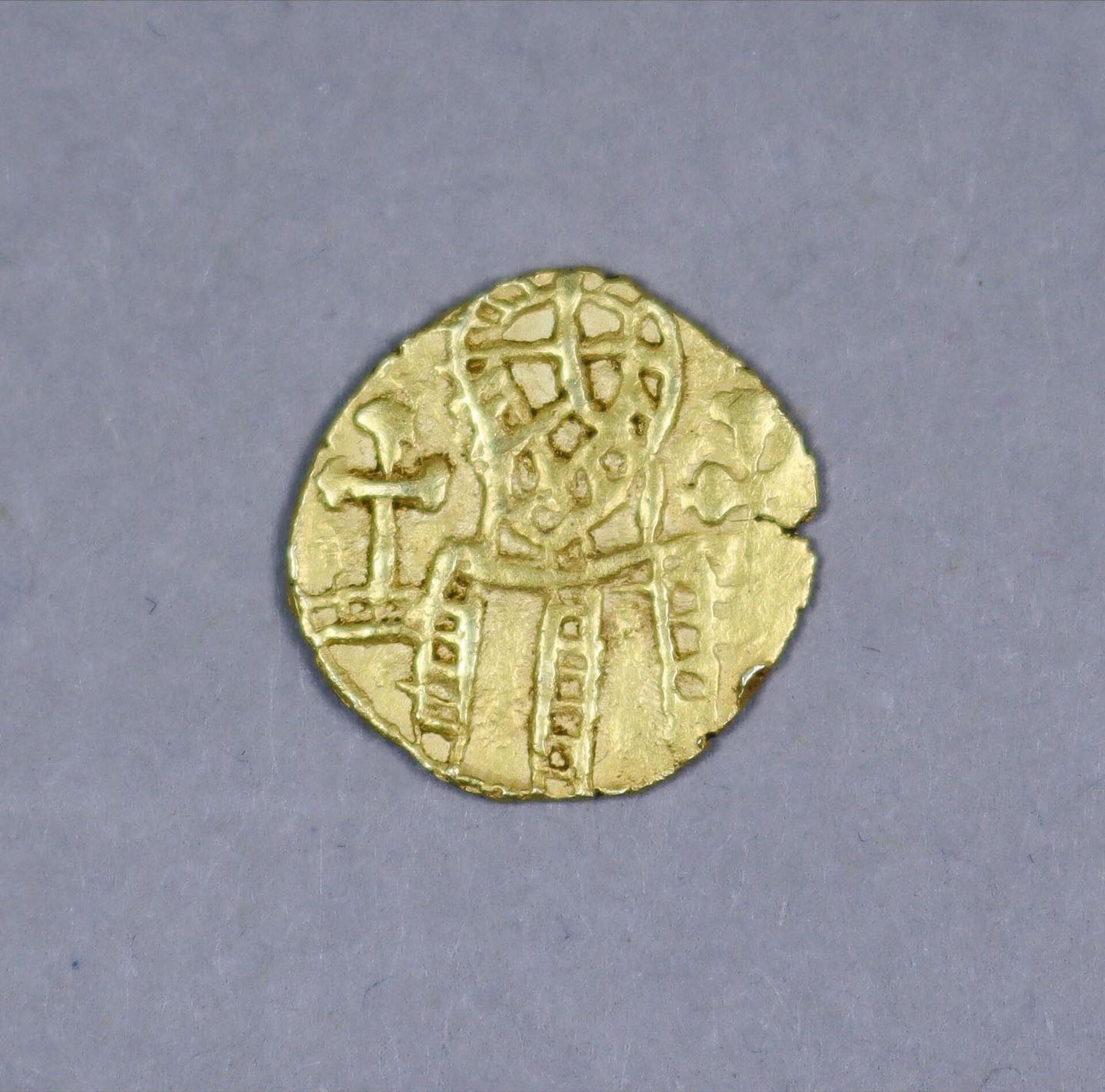Xelim de ouro thrymsa é uma moeda extremamente rara, e a mais valiosa da coleção de John Cross - Sputnik Brasil, 1920, 09.11.2021