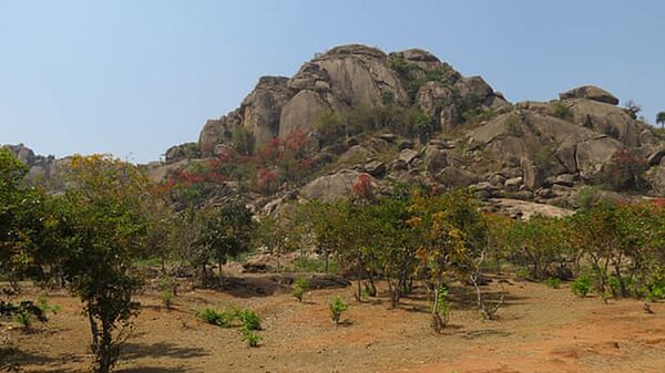
Rochas granitóides do cráton Singhbhum, na Índia, com mais de 3 bilhões de anos. - Sputnik Brasil