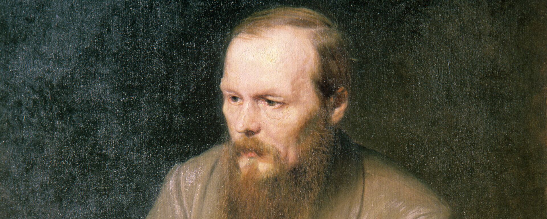 Reprodução do quadro “Retrato de Dostoiévski”, 1857, de Vasily Perov Reprodução do quadro “Retrato de Dostoiévski”, 1857, de Vasily Perov - Sputnik Brasil, 1920, 11.11.2021