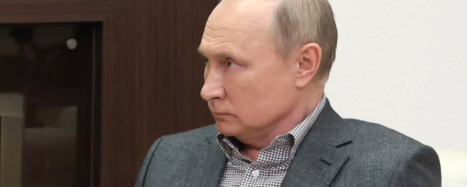 Vladimir Putin, presidente da Rússia, durante encontro com Denis Logunov, vice-diretor do Centro Nacional de Pesquisa de Epidemiologia e Microbiologia Gamaleya, 21 de novembro de 2021 Vladimir Putin, presidente da Rússia, durante encontro com Denis Logunov, vice-diretor do Centro Nacional de Pesquisa de Epidemiologia e Microbiologia Gamaleya, 21 de novembro de 2021 - Sputnik Brasil, 1920, 21.11.2021