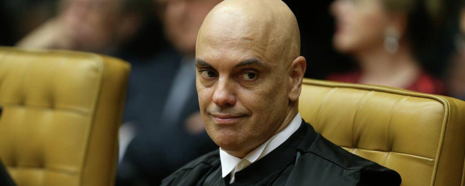 O ministro Alexandre de Moraes, do Supremo Tribunal Federal (STF), durante solenidade no tribunal - Sputnik Brasil, 1920, 28.11.2024