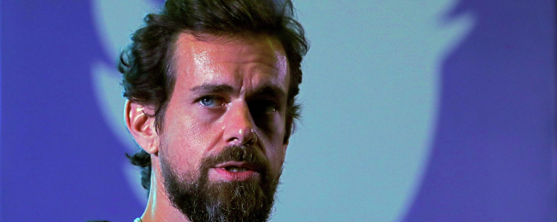 Ex-CEO do Twitter, Jack Dorsey, no Instituto Indiano de Tecnologia (IIT), em Nova Deli, na Índia, em 12 de novembro de 2018 - Sputnik Brasil, 1920, 29.11.2021