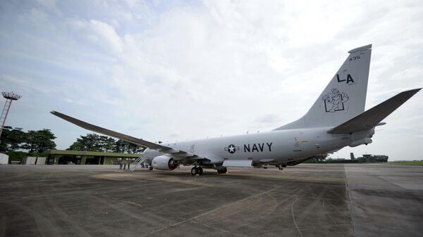 Avião de reconhecimento e patrulha marítima P-8 Poseidon - Sputnik Brasil