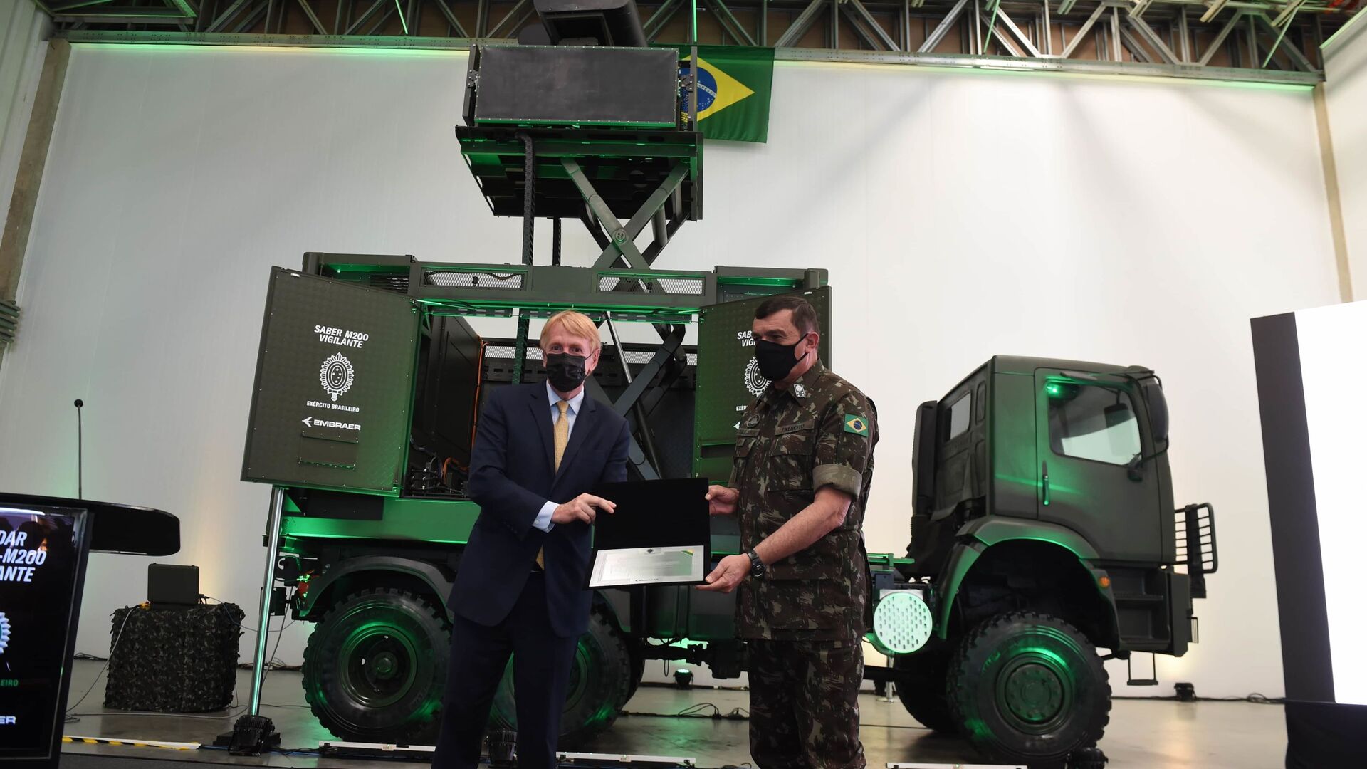 Apresentação do radar Saber M200 Vigilante - Sputnik Brasil, 1920, 12.12.2021