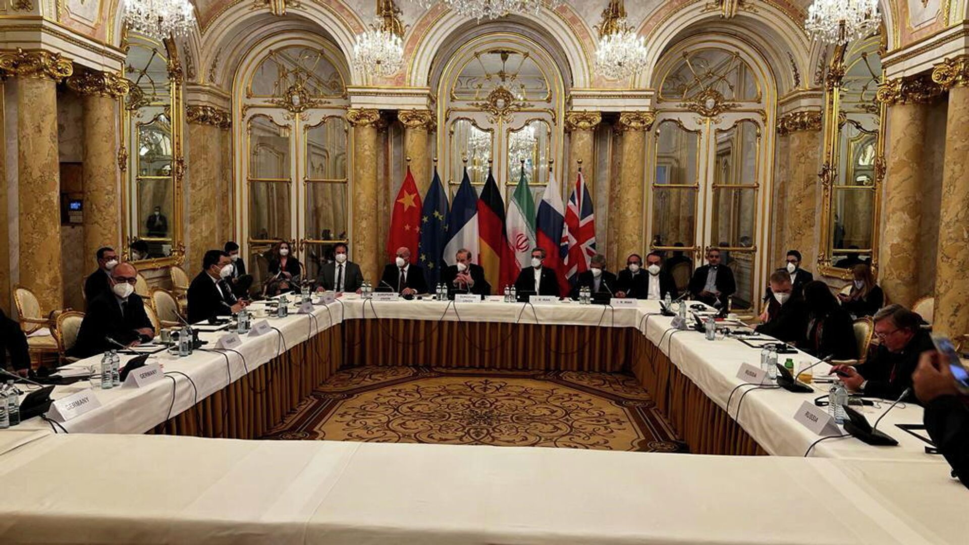 Reunião da Comissão Conjunta sobre o JCPOA em Viena, Áustria, 9 de dezembro de 2021 - Sputnik Brasil, 1920, 15.12.2021
