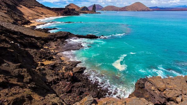 Vista da ilha de Galápagos - Sputnik Brasil