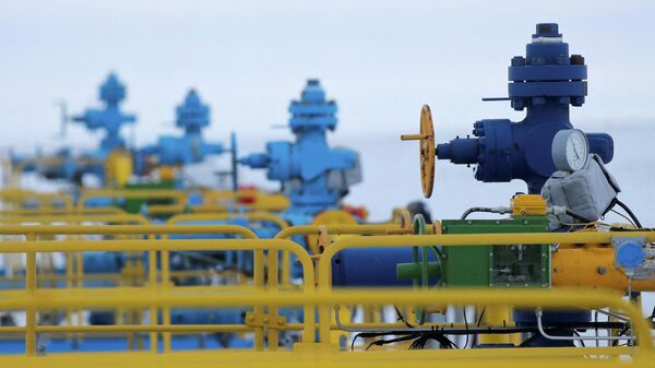 Poços de gás detido pela empresa estatal russa Gazprom no campo de gás de Bovanenkovo, Yamal, Rússia (imagem de arquivo) - Sputnik Brasil