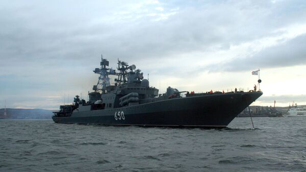 Fragata Admiral Chabanenko da Frota do Norte da Rússia - Sputnik Brasil