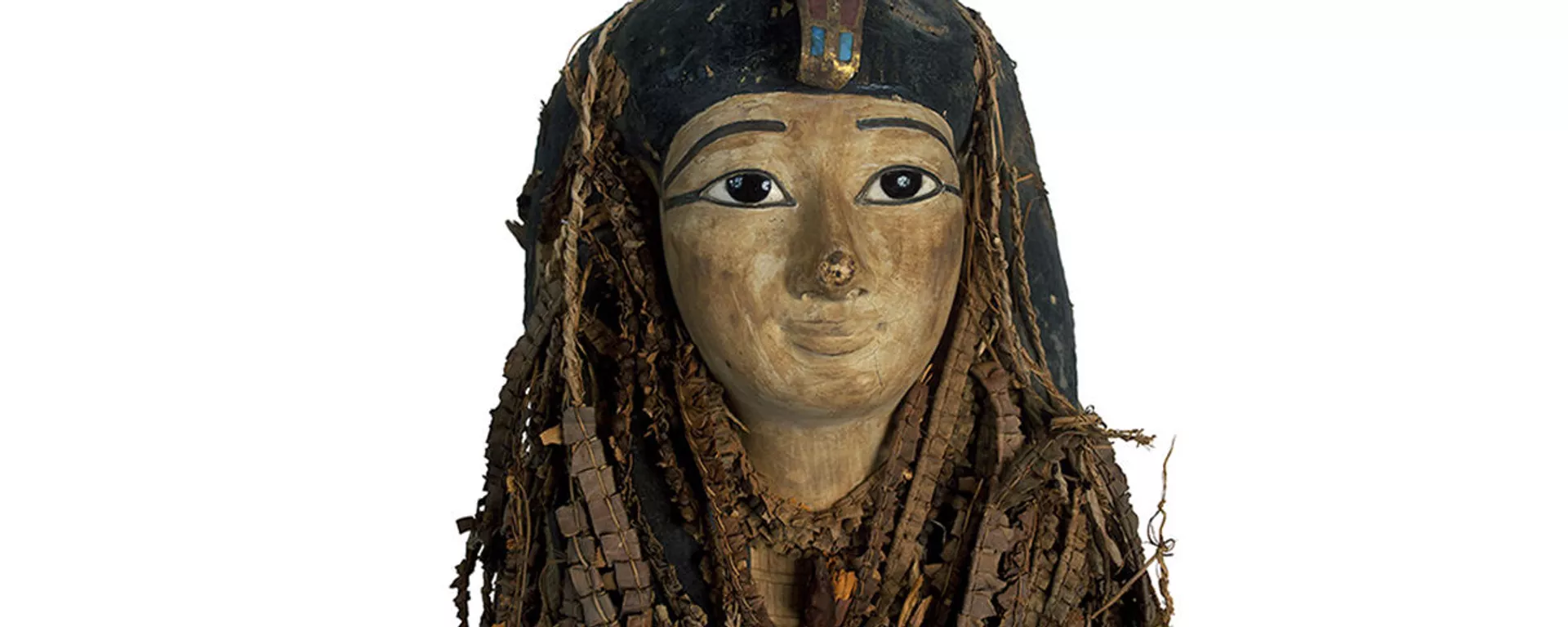 Máscara facial na múmia do faraó egípcio Amenhotep I - Sputnik Brasil, 1920, 28.12.2021