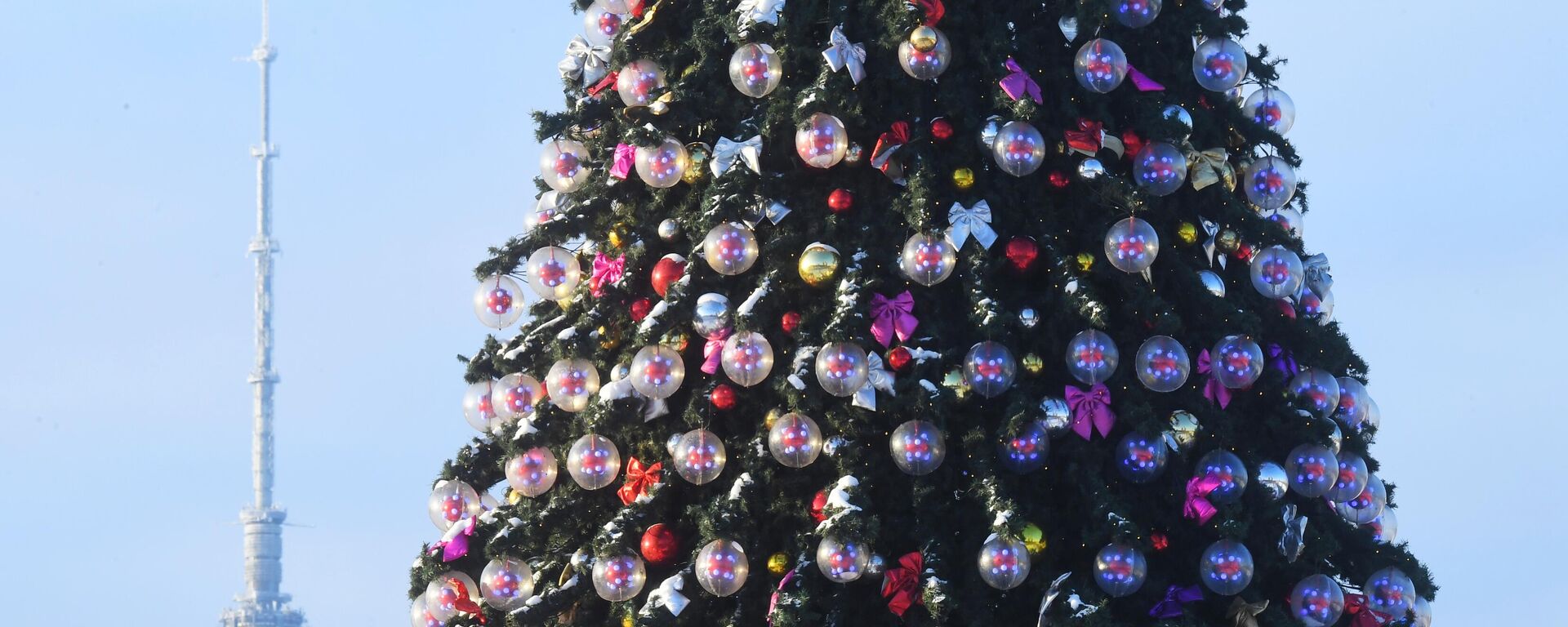 Árvore de Natal em Moscou, 28 de dezembro de 2021 - Sputnik Brasil, 1920, 02.05.2025