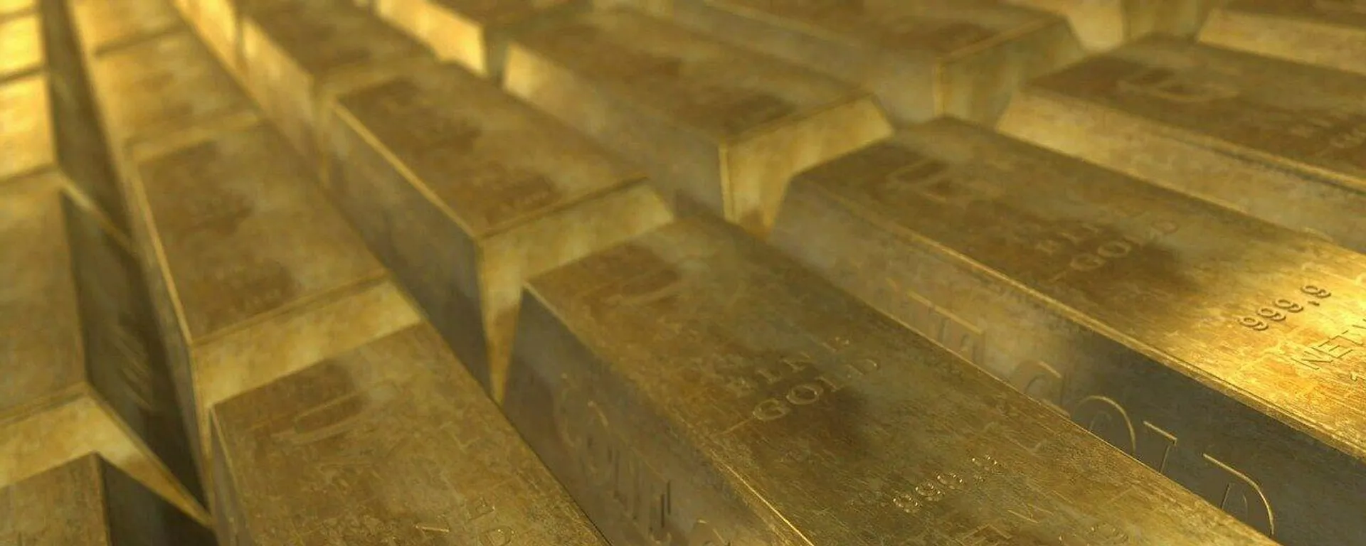 Barras de ouro (imagem de referência) - Sputnik Brasil, 1920, 22.07.2024