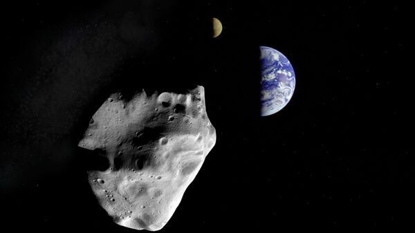 Asteroide (imagem ilustrativa) - Sputnik Brasil
