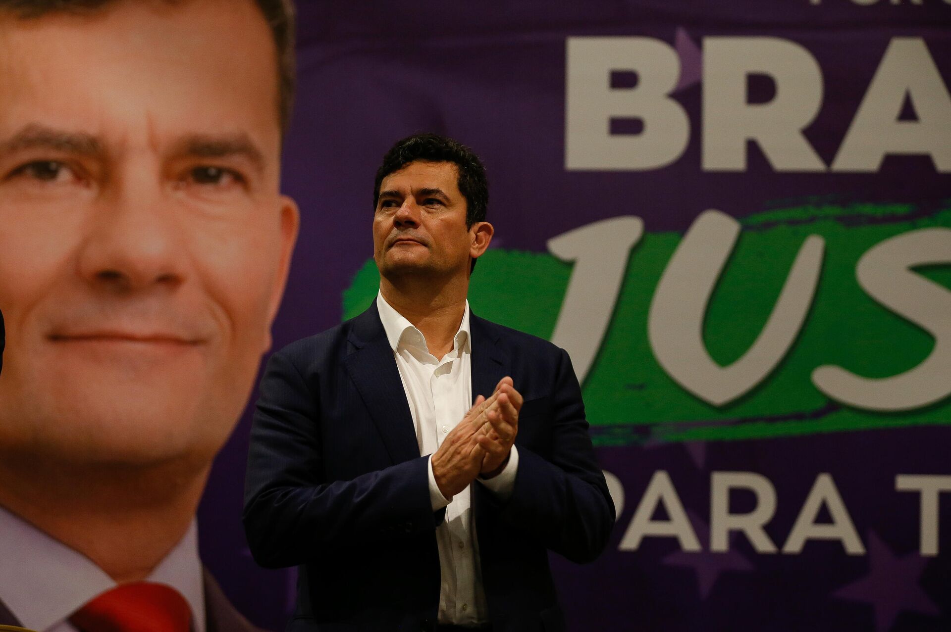 O ex-ministro Sergio Moro e presidenciável Sergio Moro, 21 de novembro de 2021  - Sputnik Brasil, 1920, 03.02.2022