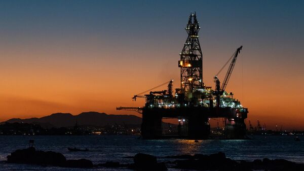 Plataforma de petróleo (imagem de referência) - Sputnik Brasil