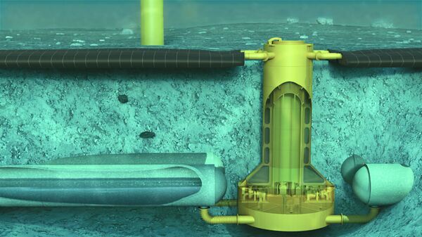 Bateria capaz de armazenar energia renovável no fundo do mar da Ocean Grazer - Sputnik Brasil