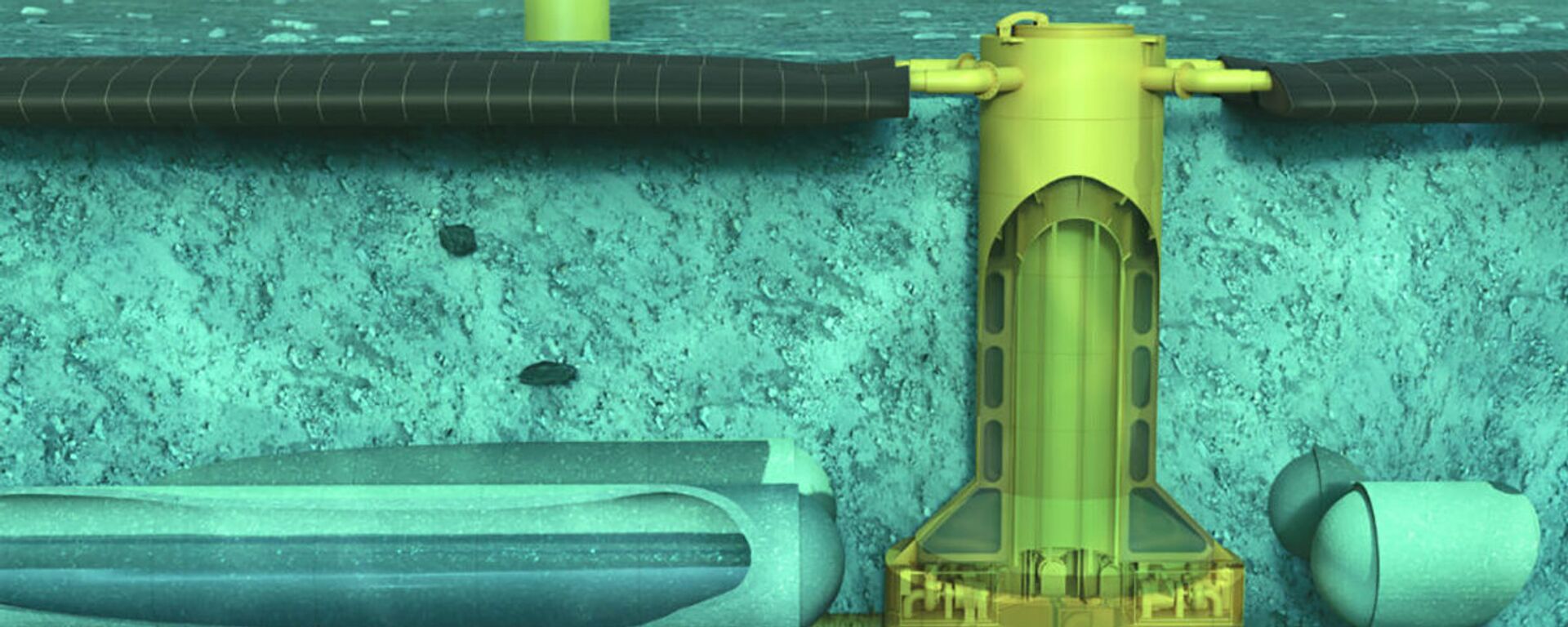 Bateria capaz de armazenar energia renovável no fundo do mar da Ocean Grazer - Sputnik Brasil, 1920, 10.01.2022