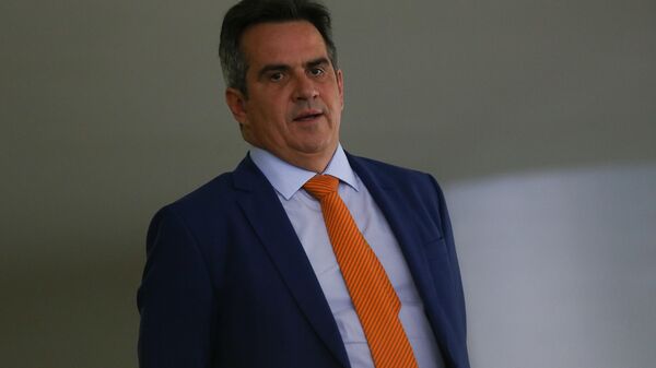 Ciro Nogueira, ministro-chefe da Casa Civil, durante cerimônia sobre a nova política de combustíveis, no Palácio do Planalto. Brasília (DF), 11 de janeiro de 2022 - Sputnik Brasil