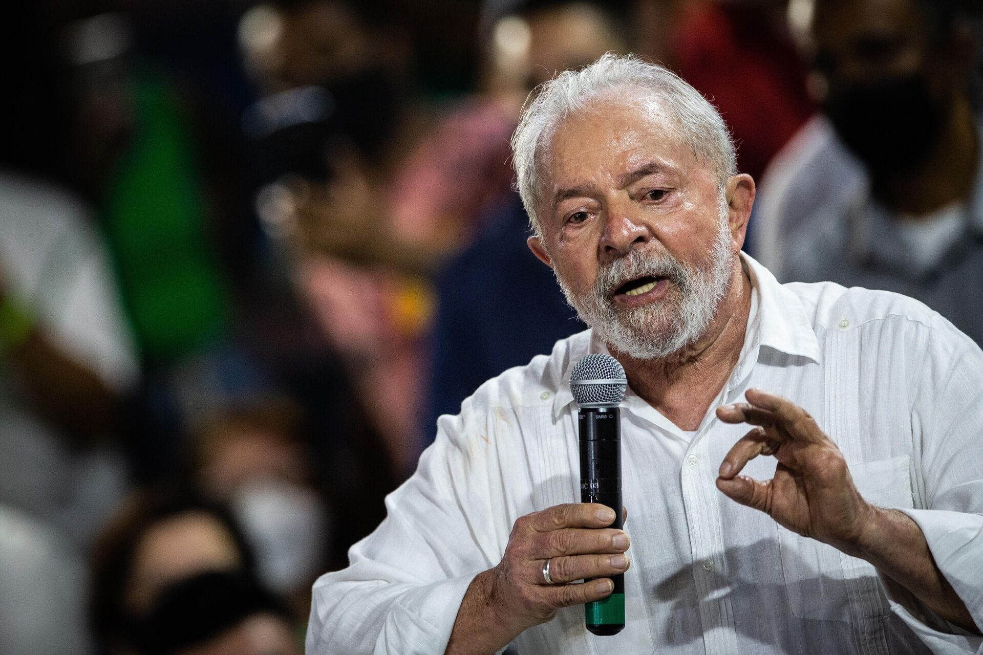 O ex-presidente Luiz Inácio Lula da Silva (PT), em 22 de dezembro de 2021 - Sputnik Brasil, 1920, 27.01.2022