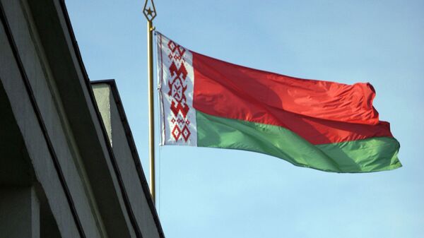Bandeira de Belarus (imagem de referência) - Sputnik Brasil
