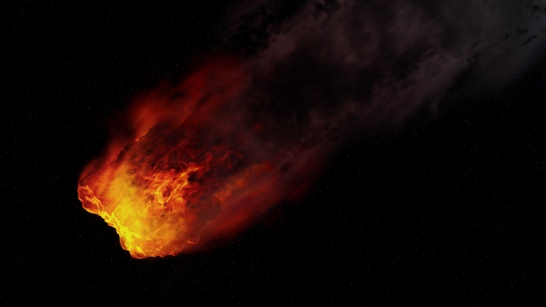 Asteroide (imagem referencial) - Sputnik Brasil