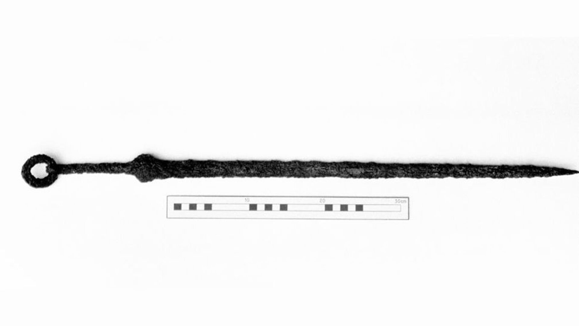 A espada com pomo anelado descoberta na parte baixa de Amorium, uma importante cidade do Império Bizantino - Sputnik Brasil, 1920, 08.02.2022