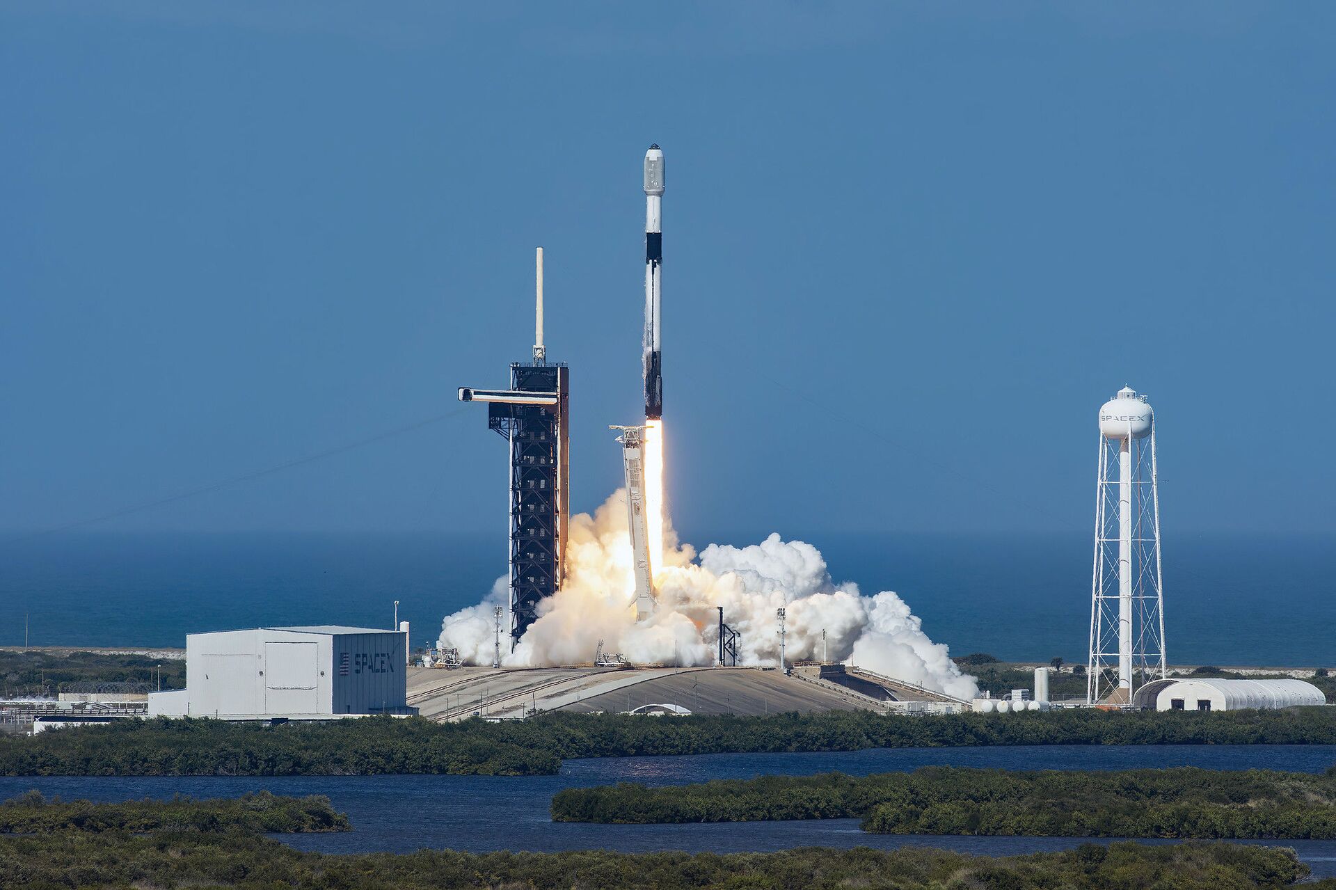 Lançamento do foguete Falcon 9 da SpaceX - Sputnik Brasil, 1920, 19.05.2022