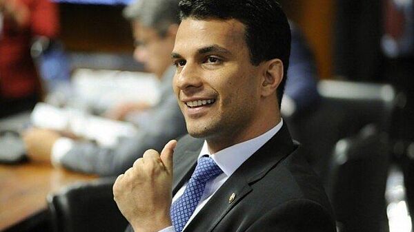 Senador Irajá Abreu (PSD-TO) durante sessão no Congresso Nacional (foto de arquivo)  - Sputnik Brasil
