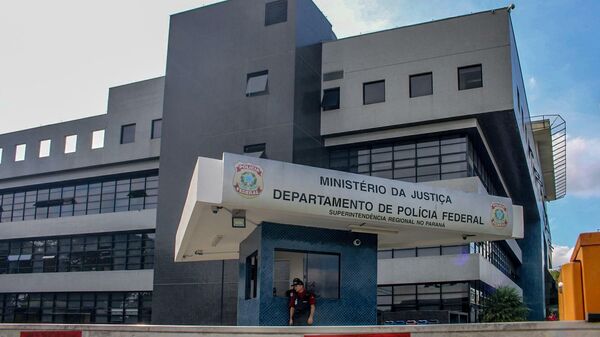 Sede da Polícia Federal de Curitiba. Paraná, 10 de fevereiro de 2022 - Sputnik Brasil