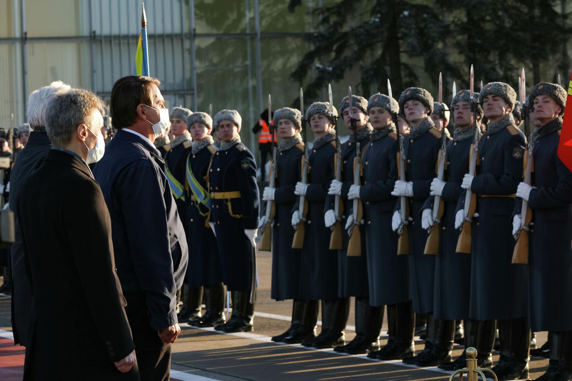 Presidente, Jair Bolsonaro, chega à Rússia, 15 de fevereiro de 2022 - Sputnik Brasil, 1920, 15.02.2022