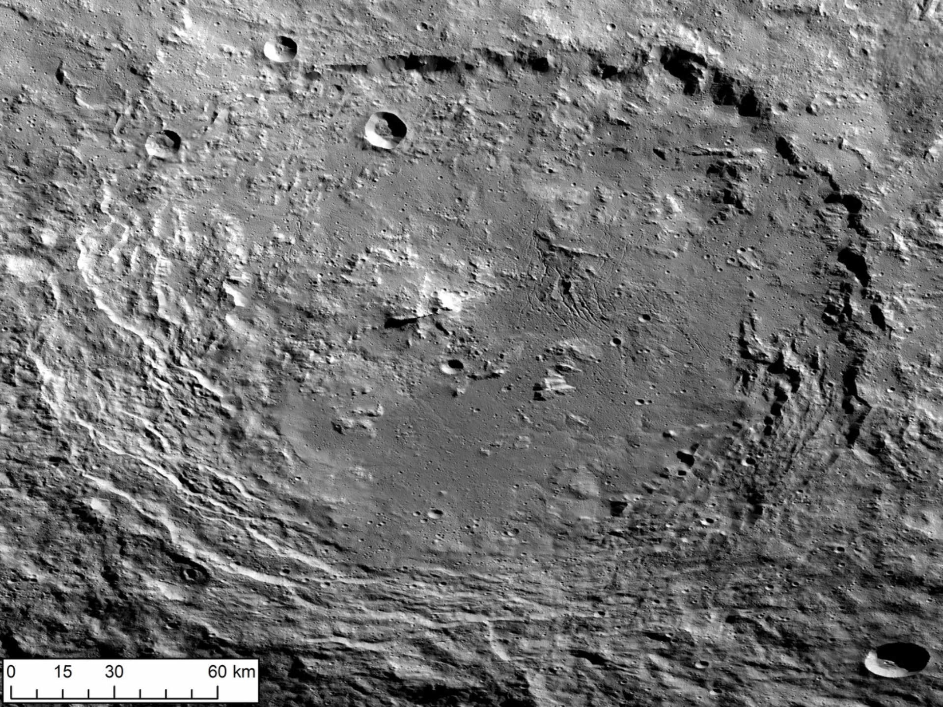 Bacia de Urvara no planeta anão Ceres localizado no cinturão de asteroides 
 - Sputnik Brasil, 1920, 24.02.2022