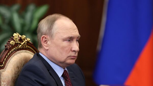 Presidente russo, Vladimir Putin, 2 de março de 2022 - Sputnik Brasil