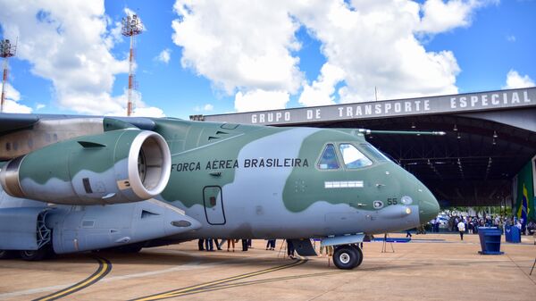 Avião da FAB usado para a repatriação de brasileiros que fugiram da guerra na Ucrânia - Sputnik Brasil