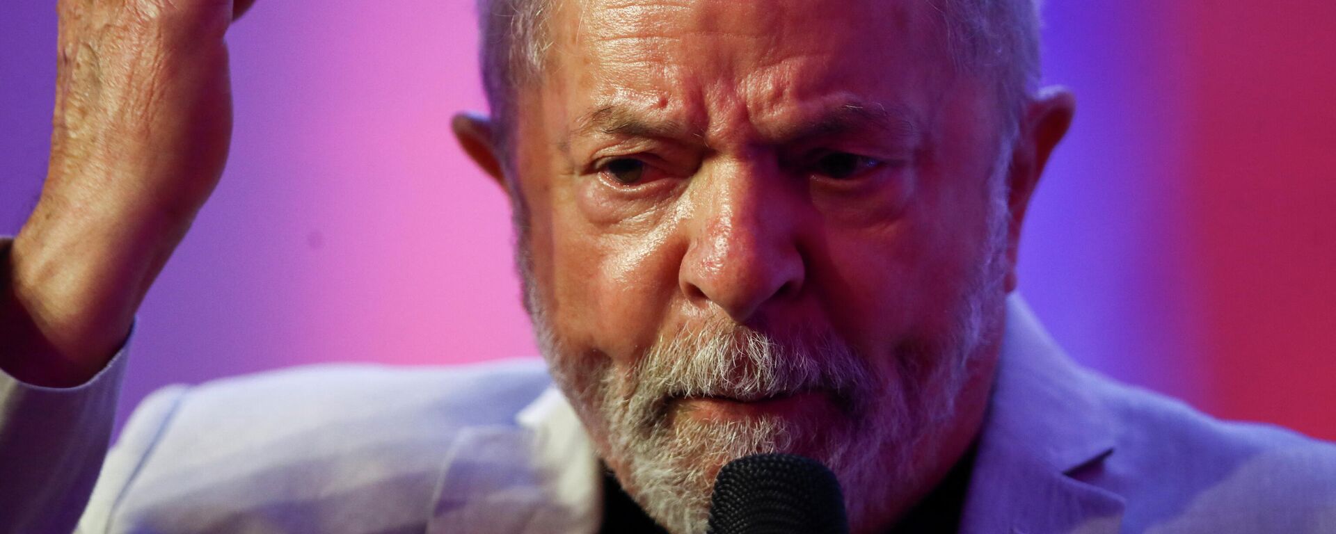 Ex-presidente Luiz Inácio Lula da Silva durante evento com mulheres de movimentos sociais em São Paulo, 10 de março de 2022 - Sputnik Brasil, 1920, 31.03.2022