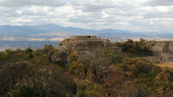 Sítio arqueológico de Monte Albán, no estado mexicano de Oaxaca - Sputnik Brasil