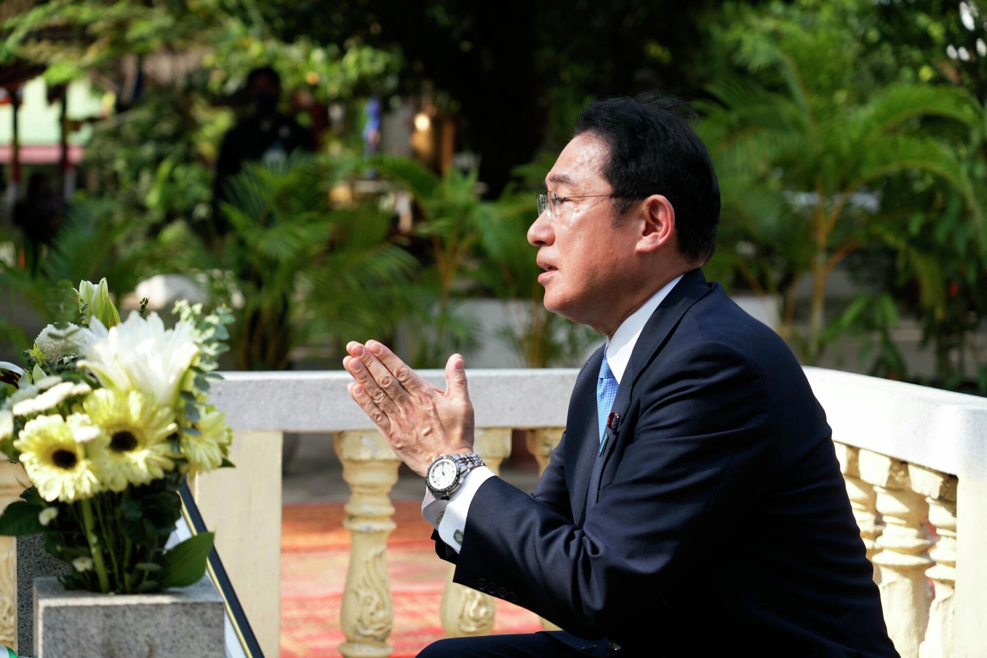 Premiê do Japão, Fumio Kishida, durante sua visita ao Camboja, 20 de março de 2022 - Sputnik Brasil, 1920, 10.05.2022