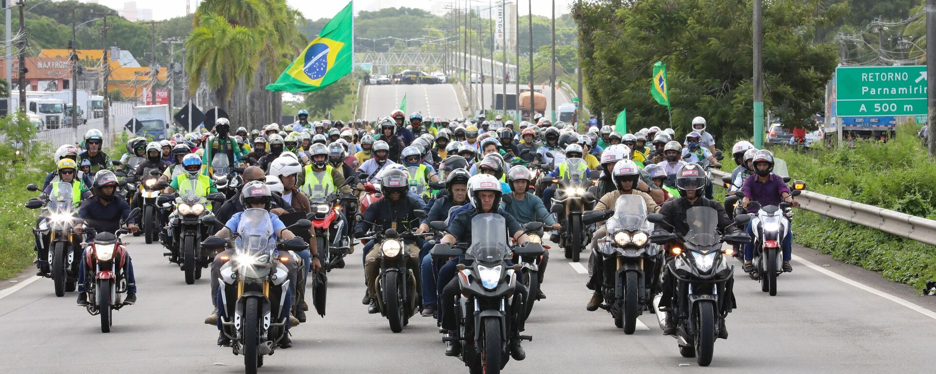 Cerimônia de Inauguração da Estação de VLT Cajupiranga, Parnamirim, RN, 30 de março de 2022 - Sputnik Brasil, 1920, 30.03.2022