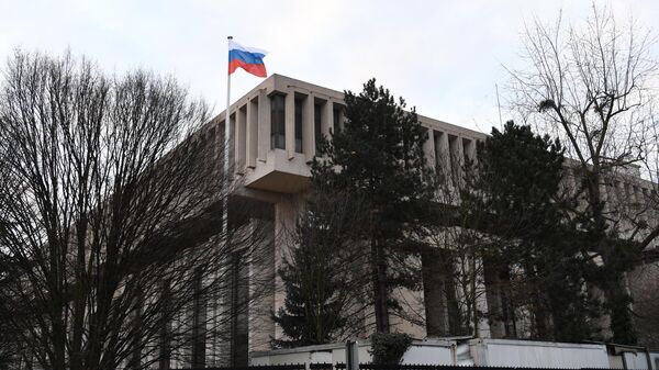 Embaixada russa em Paris, 14 de fevereiro de 2017. - Sputnik Brasil