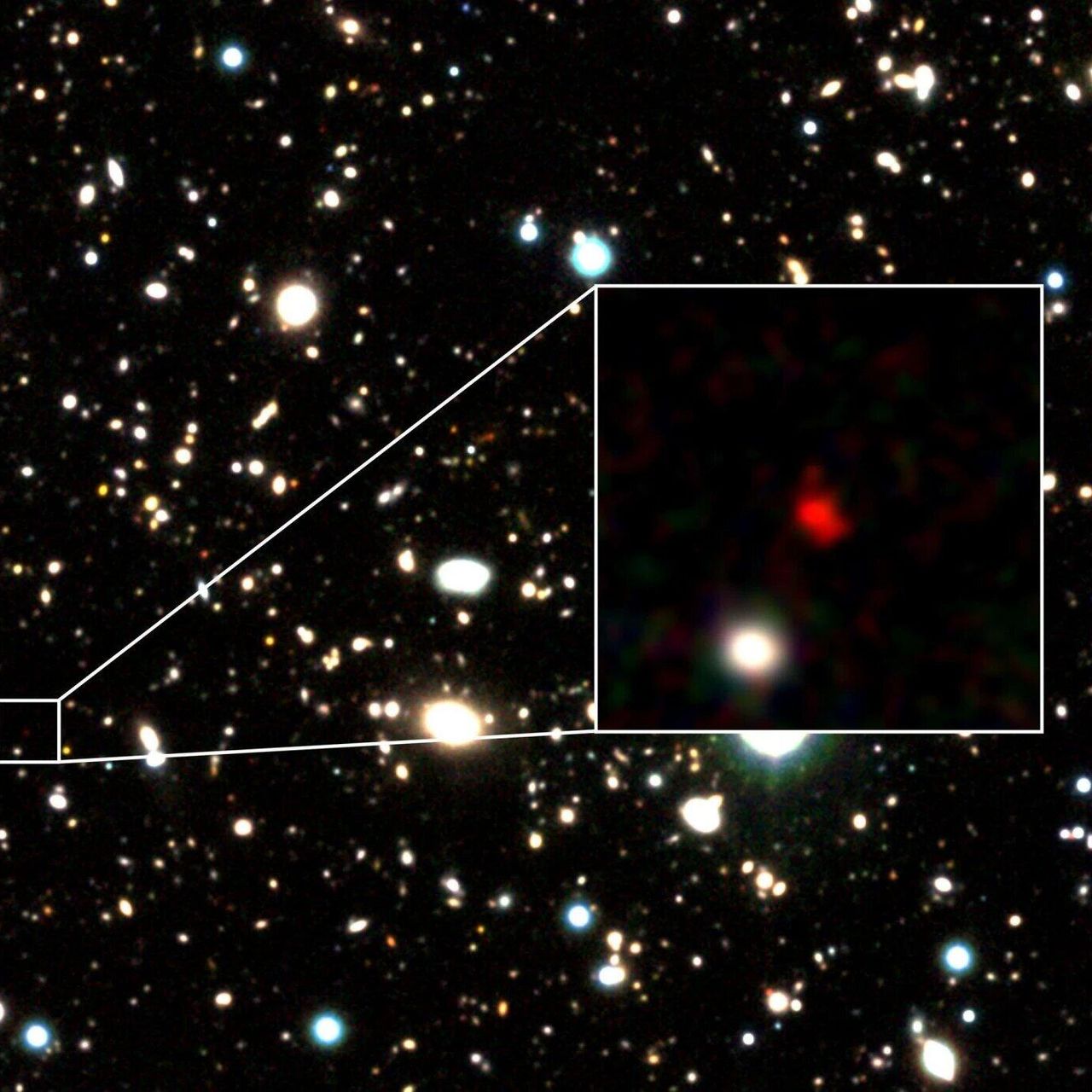 13,5 bilhões de anos-luz: astrônomos descobrem galáxia mais